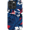 NFL New England Patriots Tropical Print iPhone 15 Pro Impact Case